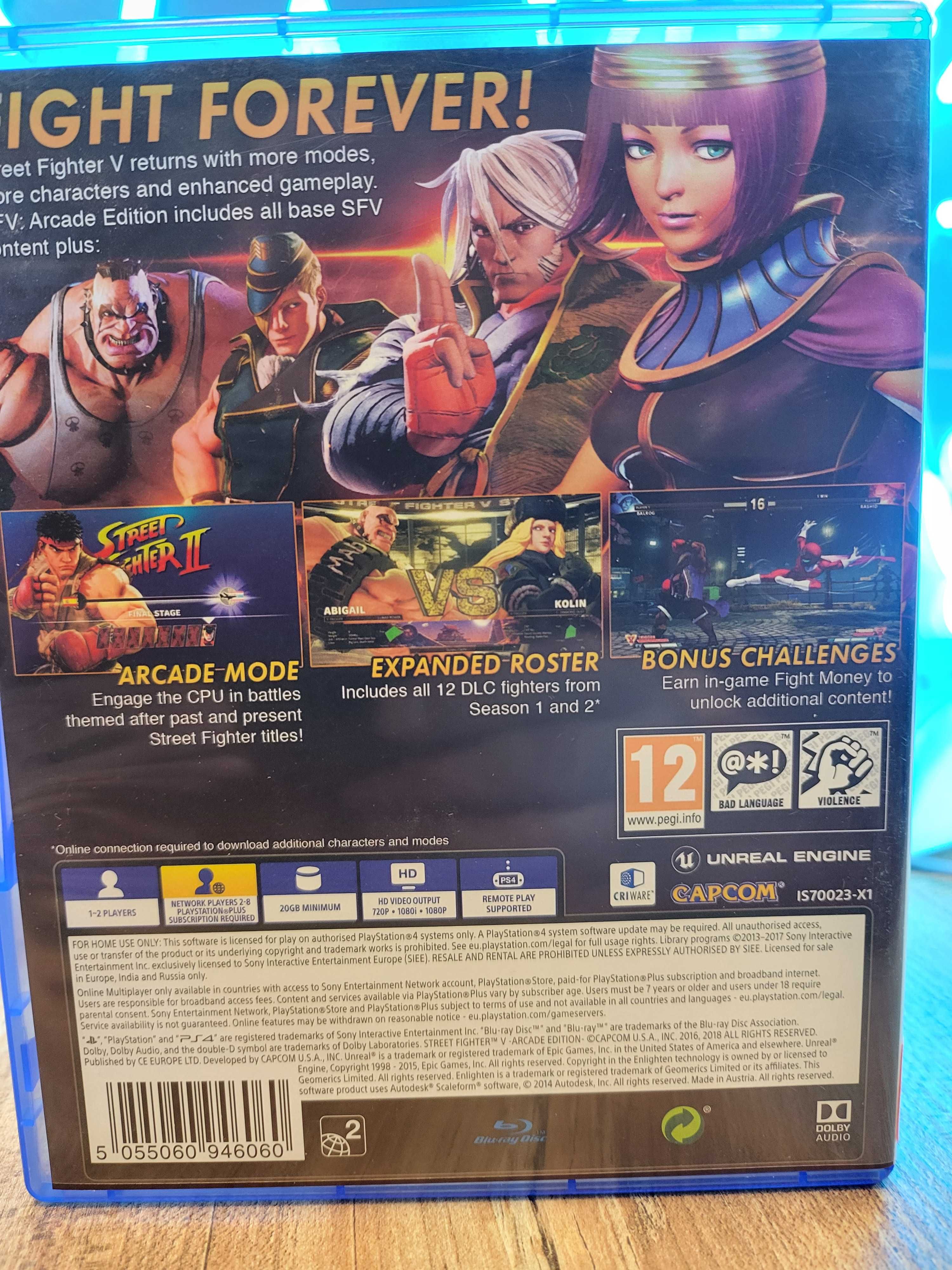 Street Fighter V Arcade Edition PlayStation 4 (PS4) Ps5 SklepRetroWWA
