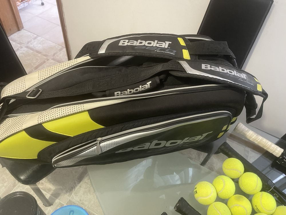 Mochila BABOLAT mais RAQUETES e Bolas .Negociavel