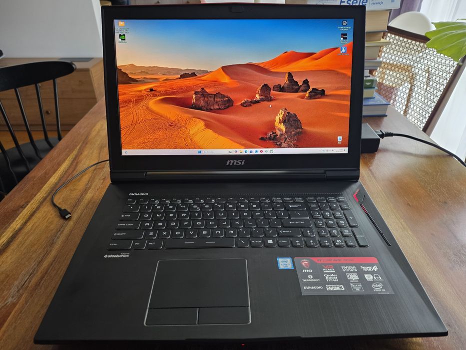 MSI GT73VR Titan 6RE notebook klasy DTR