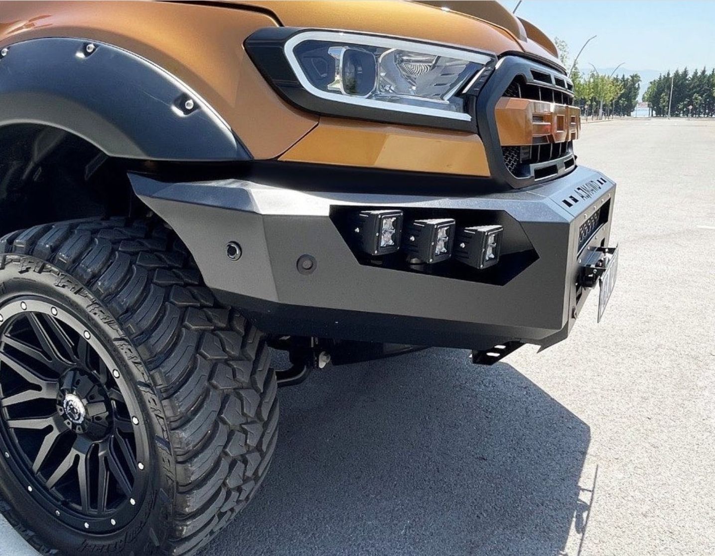 Zderzak przedni 4x4 Offroad Ford Ranger 2015 do 2022