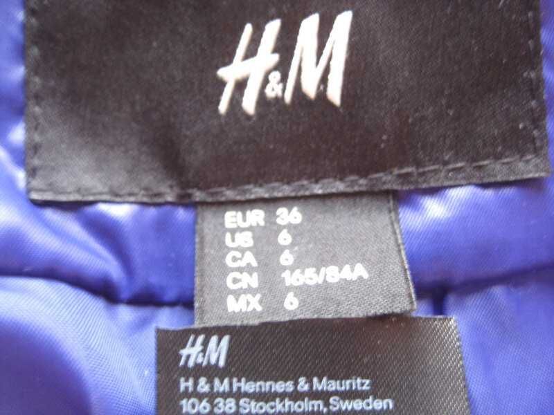 Куртка H&M Швеция размер S-M