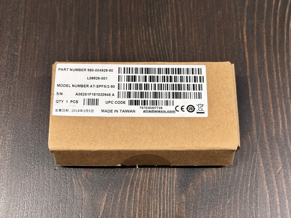 Moduł Allied Telesis SFP 100BaseFX