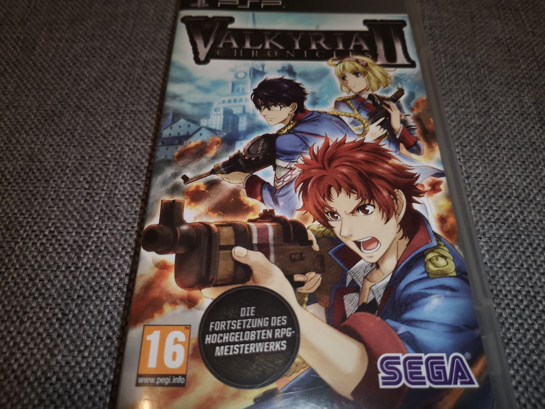 Valkyria Chronicles II PSP gra ANG (rzadkość na rynku) BDB+