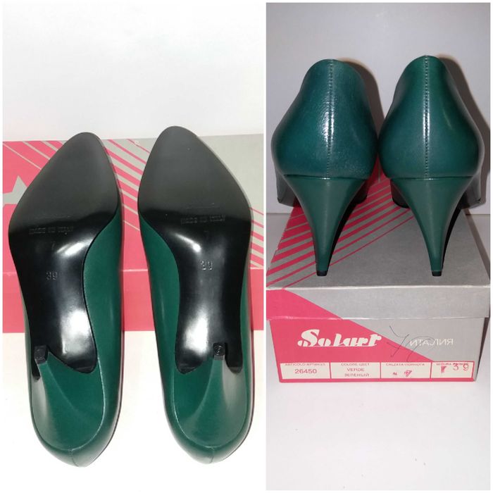 Женские кожаные туфли Solart, Италия, 38,5 размер