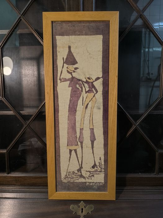 Batik Moçambicano - arte africana