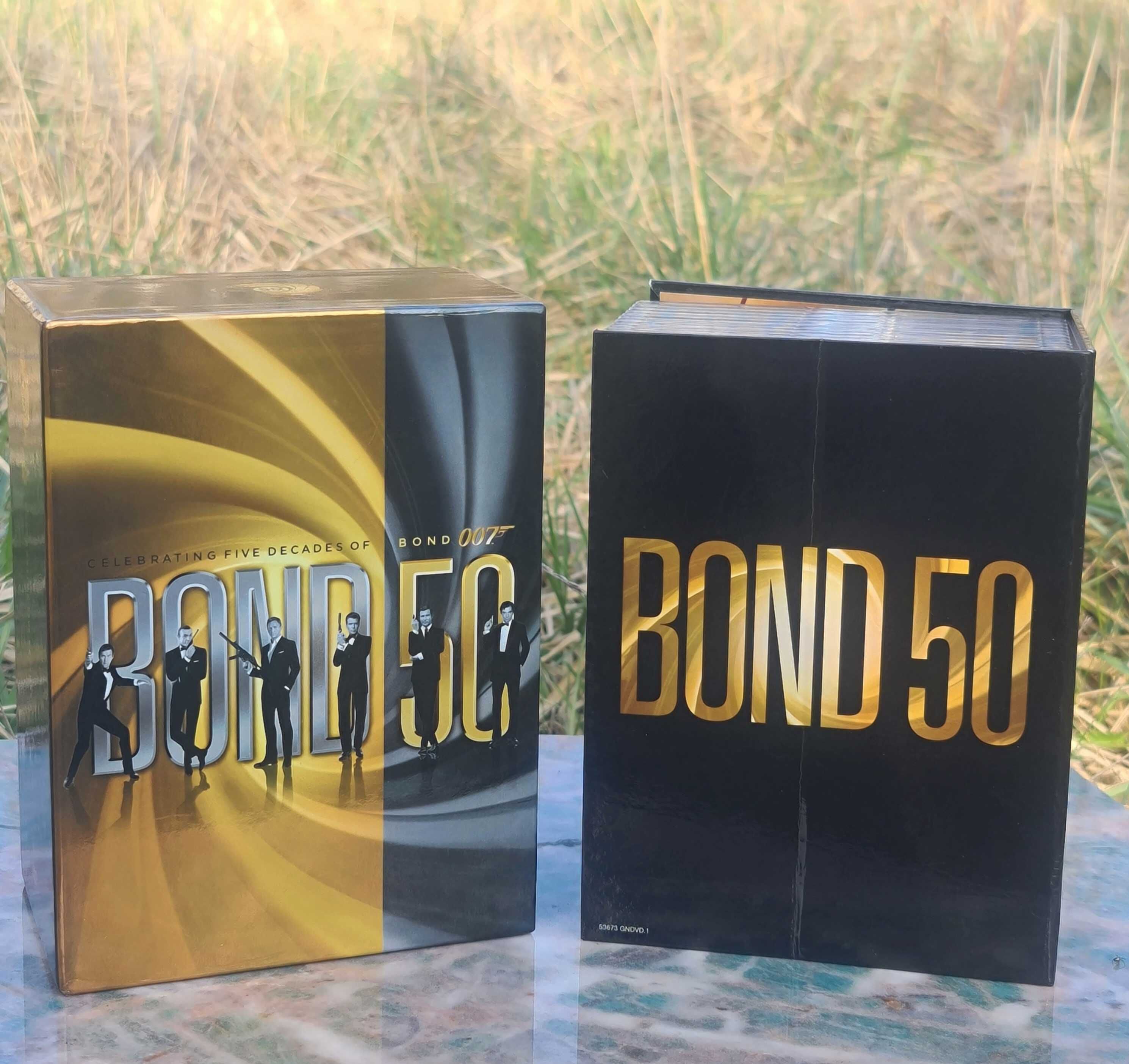 Колекція фільмів Джеймс Бонд 007 James  Bond 50 Box