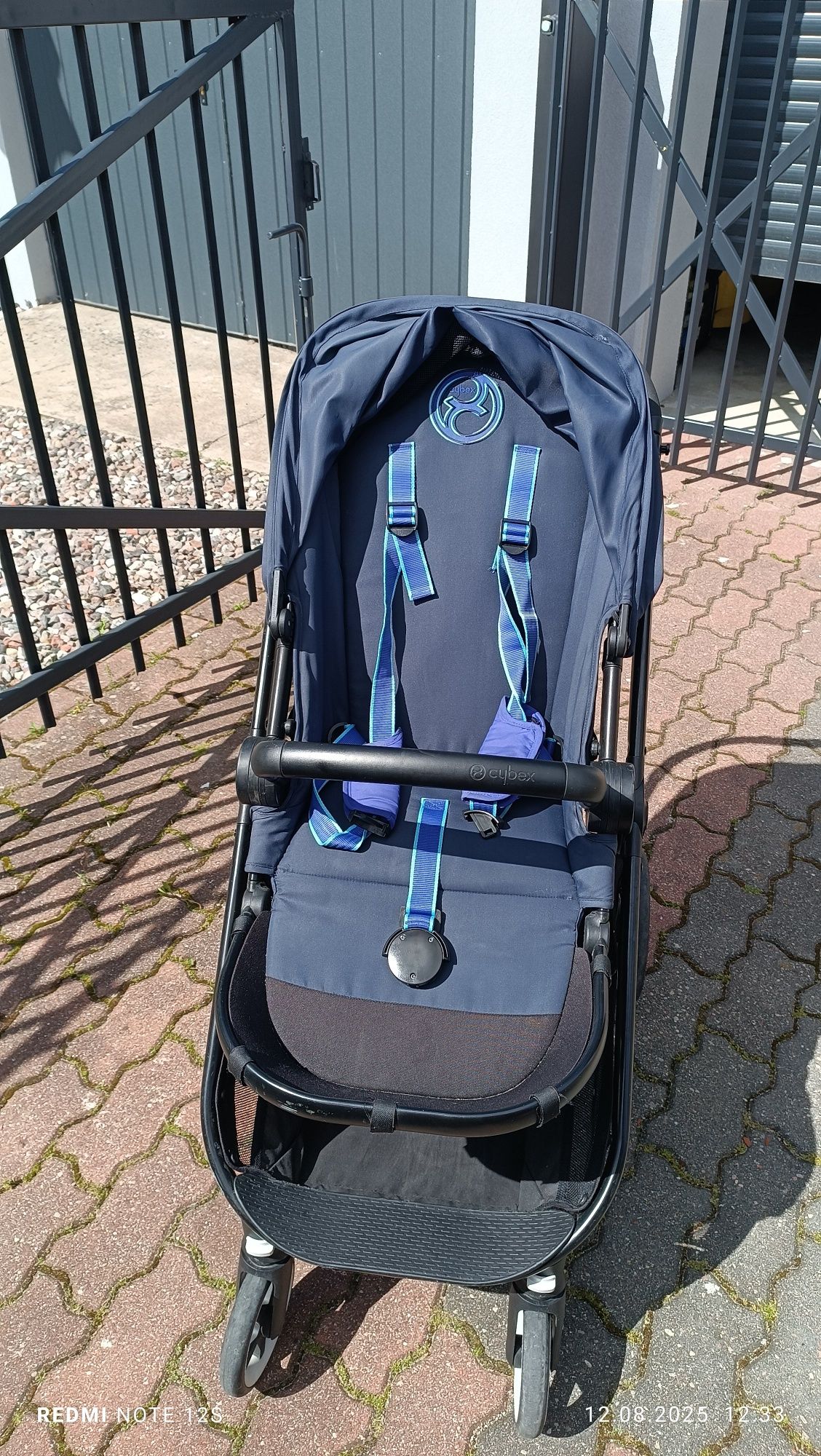 Cybex Iris m-air spacerowy wózek granatowy spacerówka stan bdb