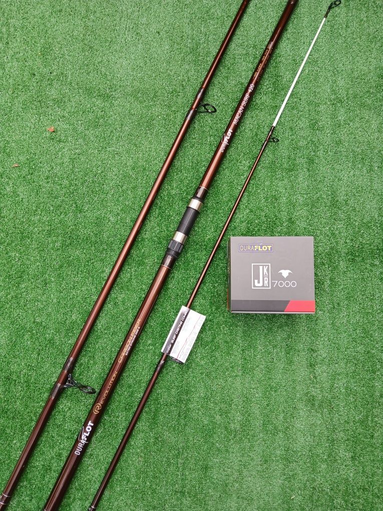 Cana pesca surfcasting com carreto 7000