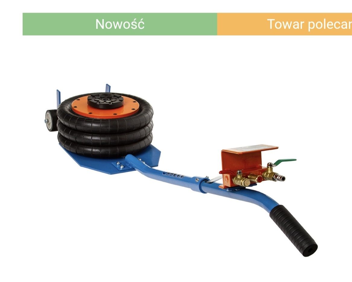 Podnośnik pneumatyczny bałwanek 3,5T