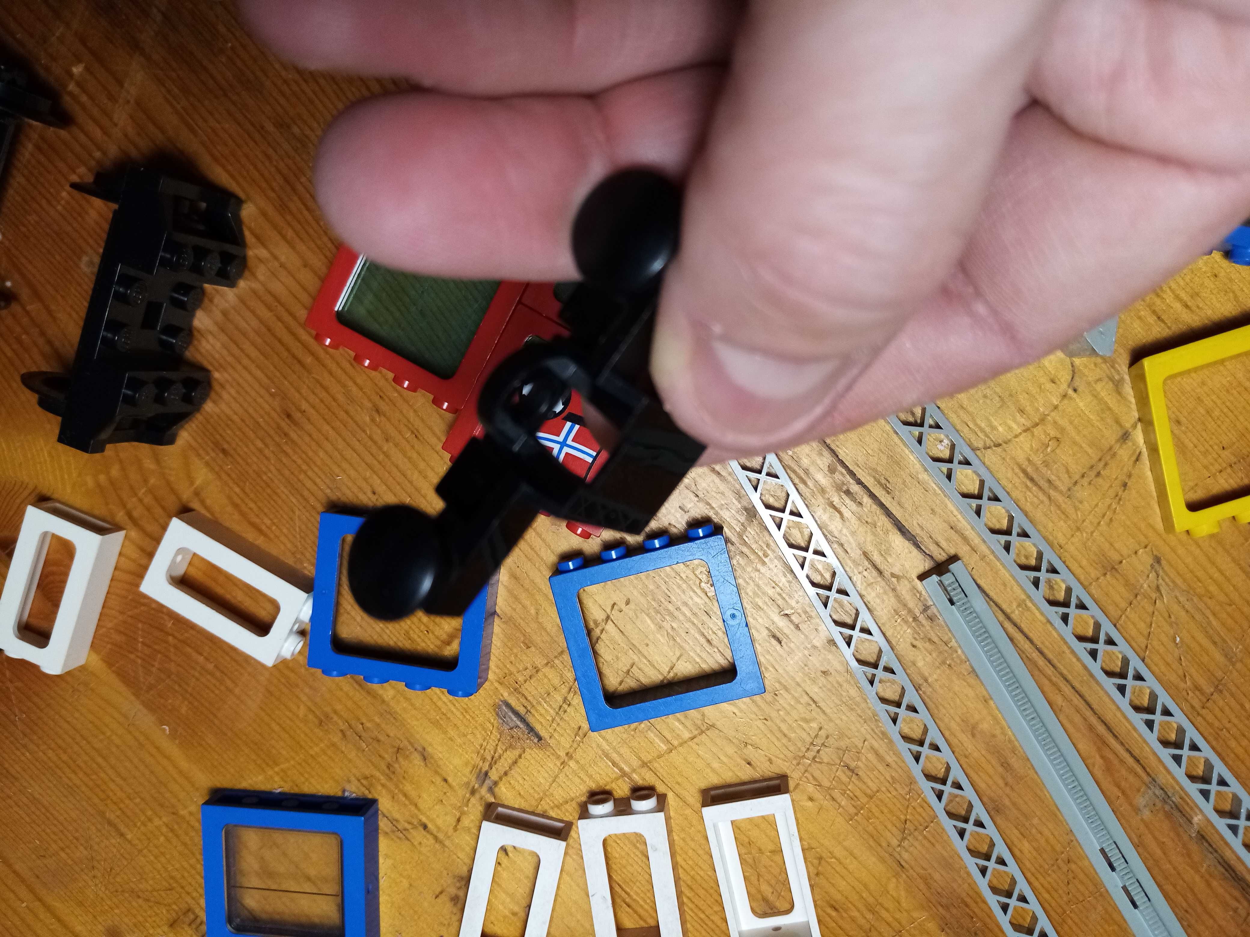 Lego train okna koła części mix