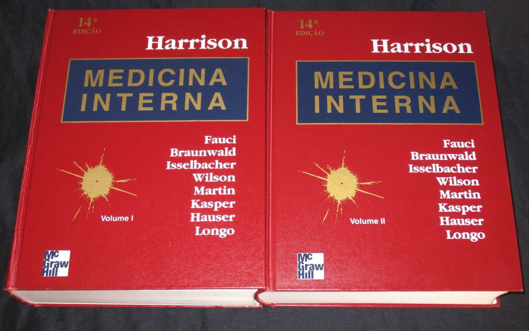 Livros Medicina Interna Harrison 14ª edição