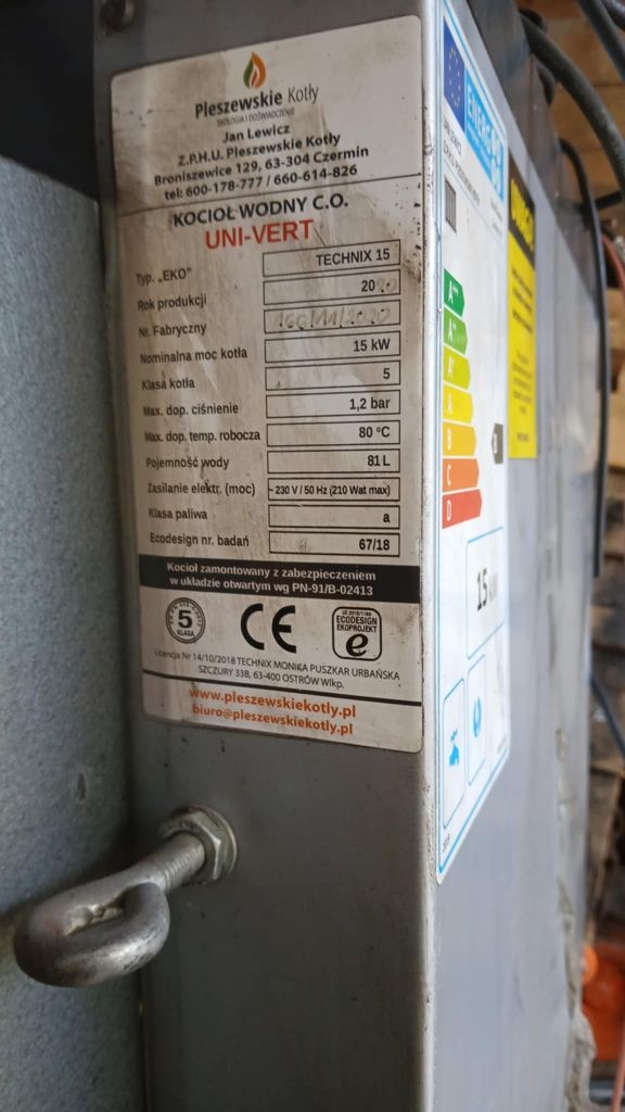 Piec na ekogroszek
