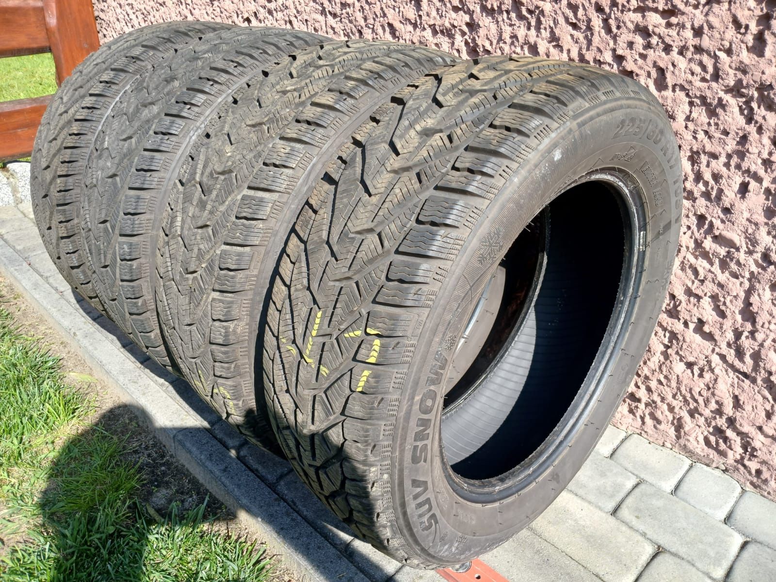 Opony używane bez gwarancji