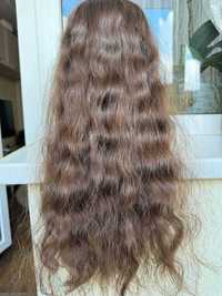 Nakładka (tupet) do włosów z włosów naturalnych słowiańskich