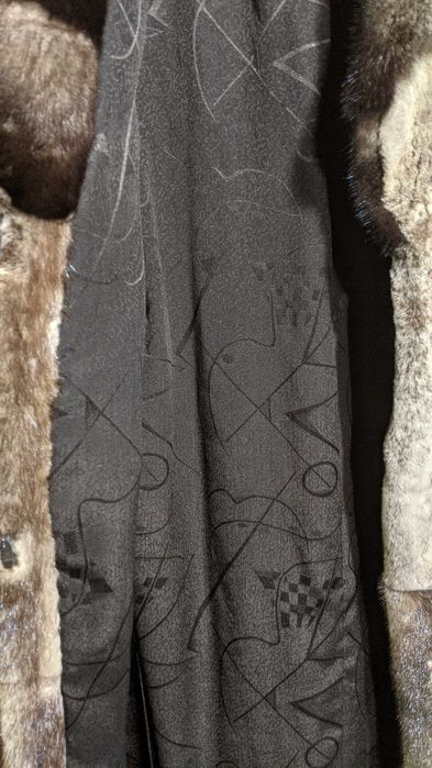 Норкова шуба Saga Mink Італія 44р. стан дуже хороший