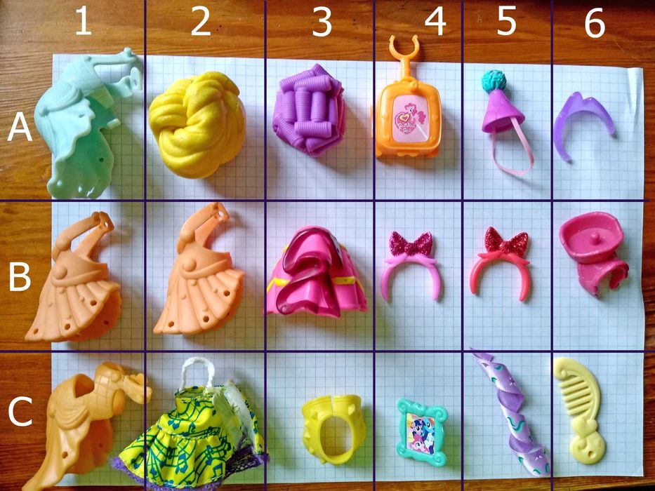 Akcesoria My Little Pony G4 na sztuki