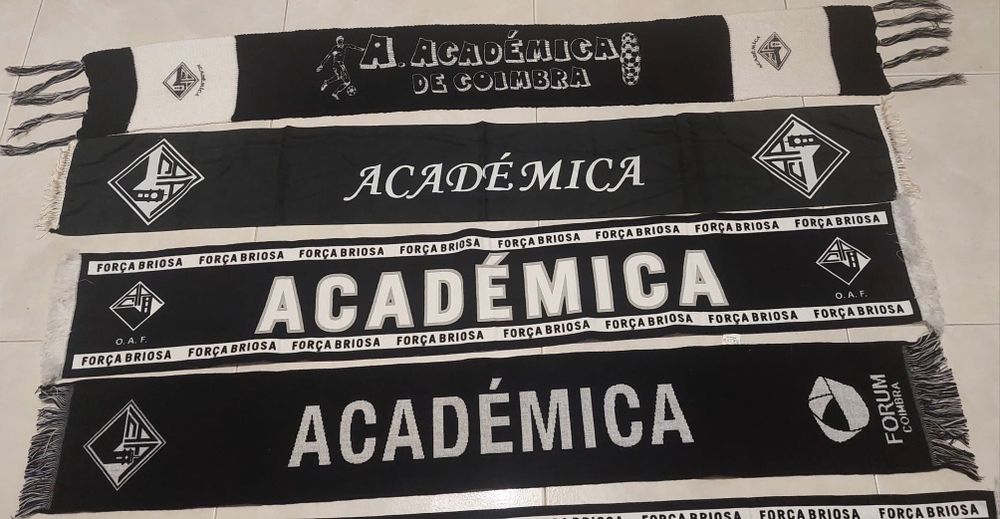 5 cachecois da academica antigos