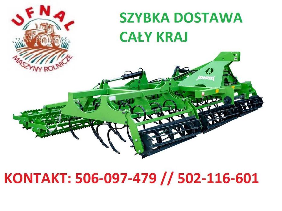 Agregat uprawowo przedsiewny 4,2m producent JANPOL