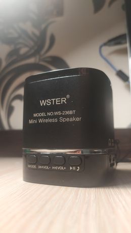 Портативна Bluetooth Колонка WS-236-BT