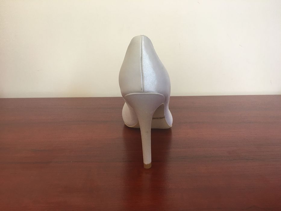 Satynowe , piękne buty do ślubu i nie tylko