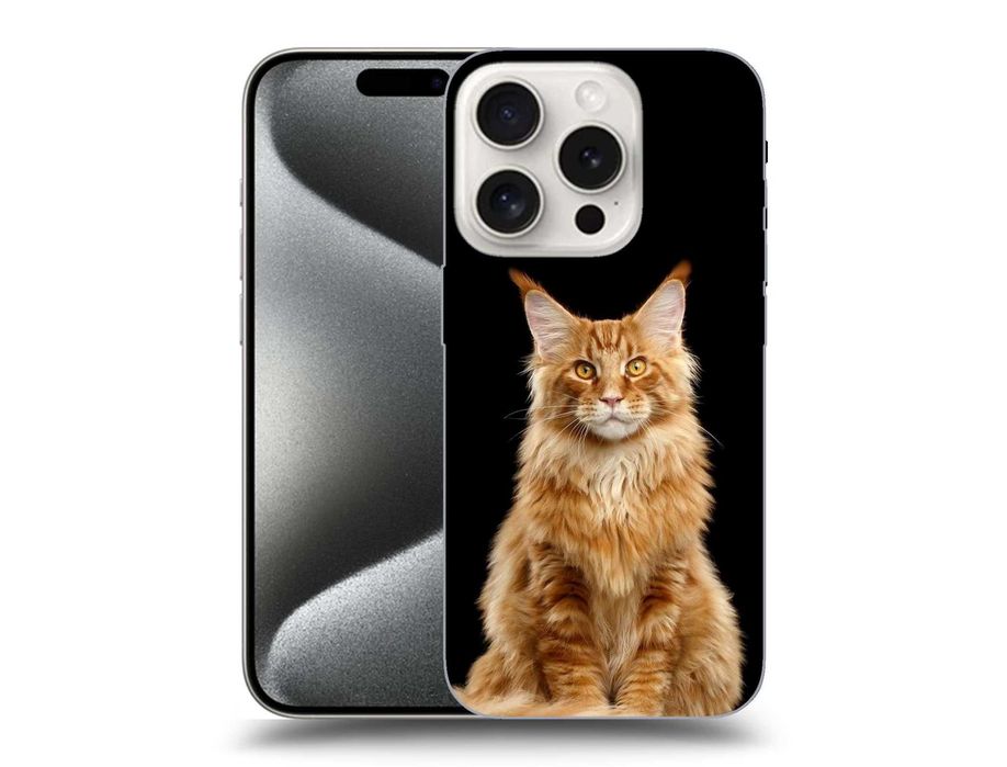Etui case na telefon kot Maine Coon dla iPhone Samsung Huawei Xiaomi