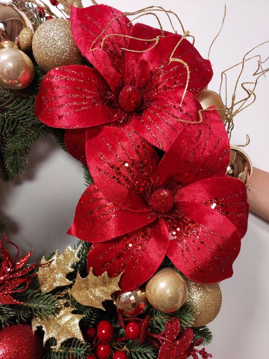 Різдвяний вінок на двері