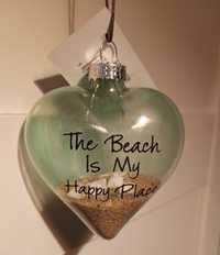 Plażowa bombka The beach is my happy place