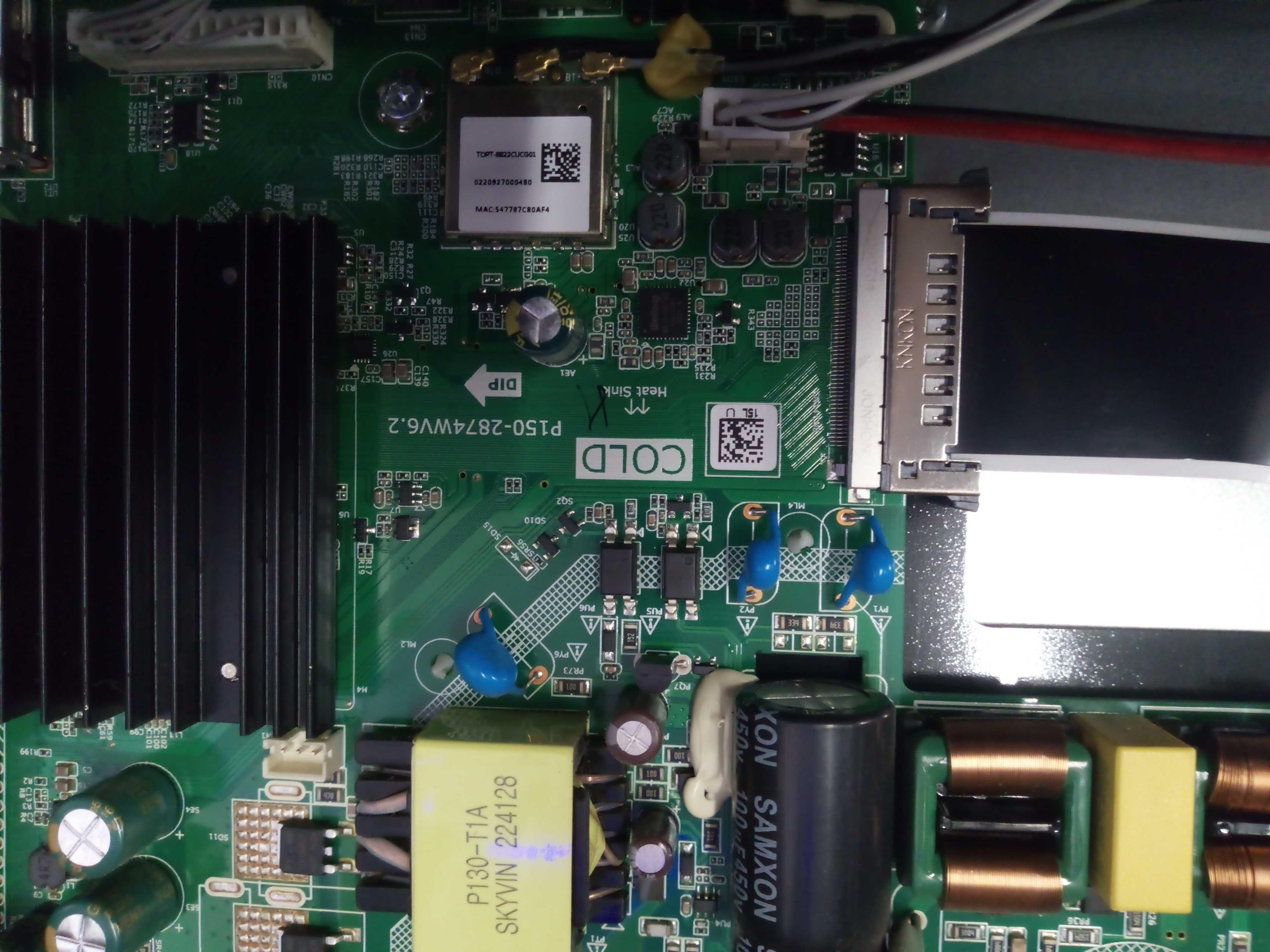 płyta elektronika sencor sle65us801tcsb