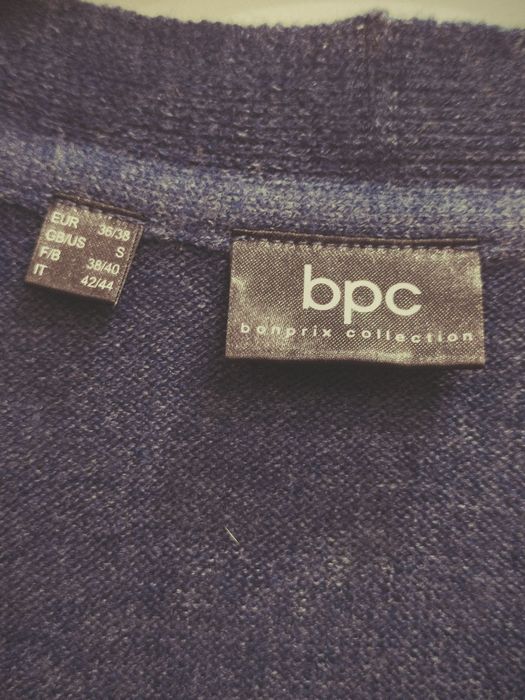 Kardigan damski granatowy. Rozmiar S