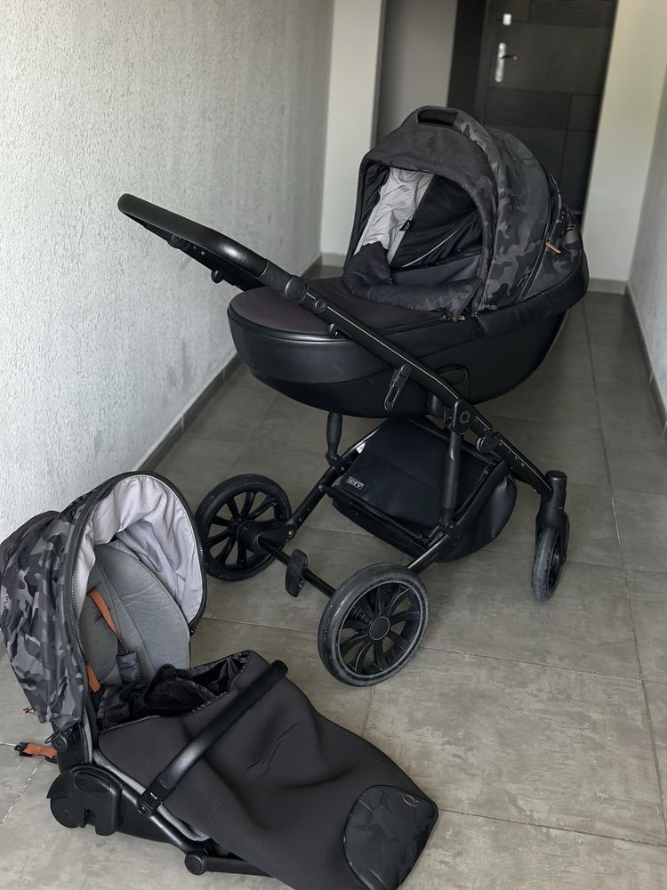 Візок коляска  anex hide m /type 2 в 1 люлька та прогулянковий блок