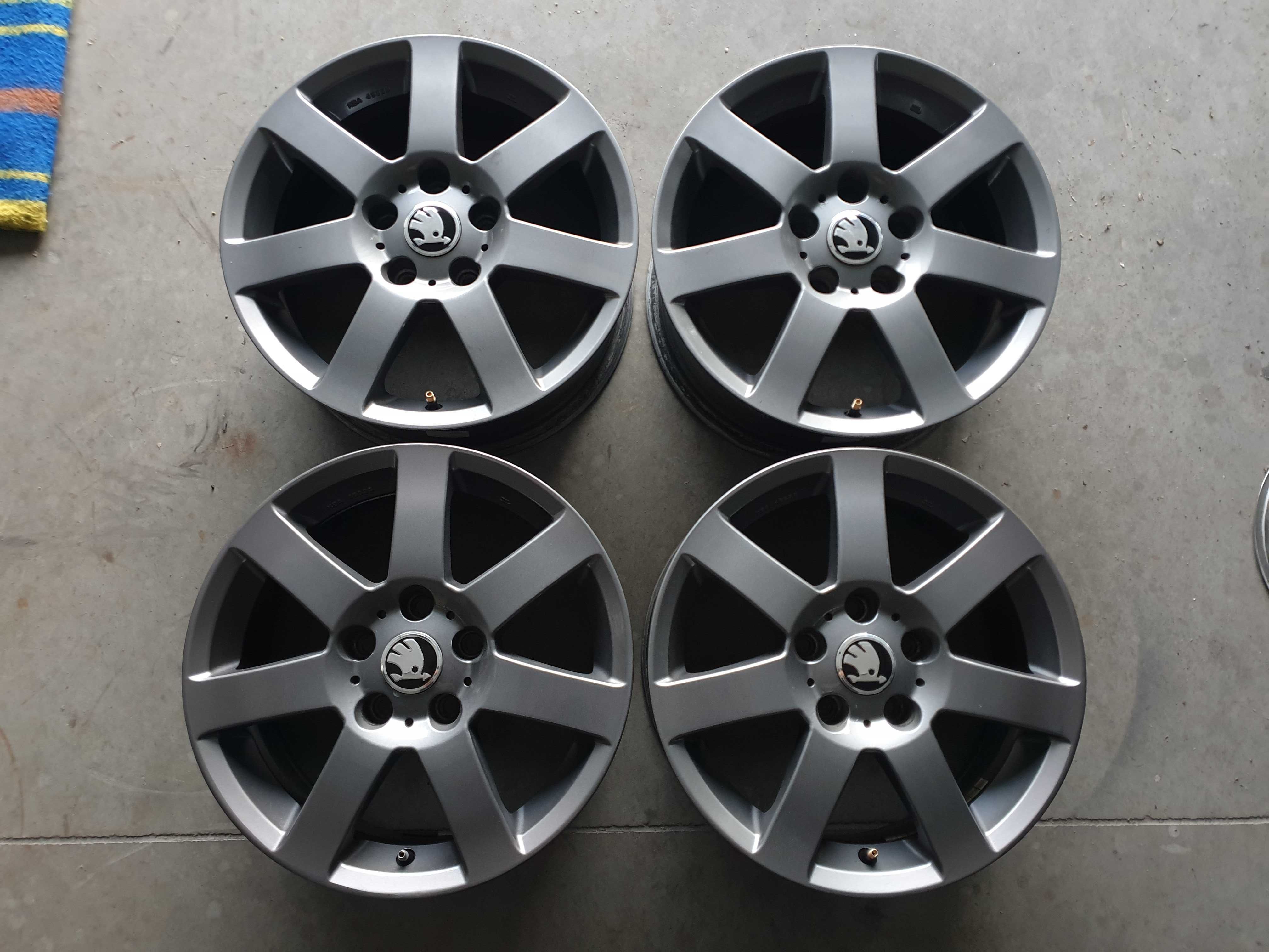 Alufelgi 16" Skoda Octavia II FL III IV VRS SuperB Scout 5x112 Audi a4