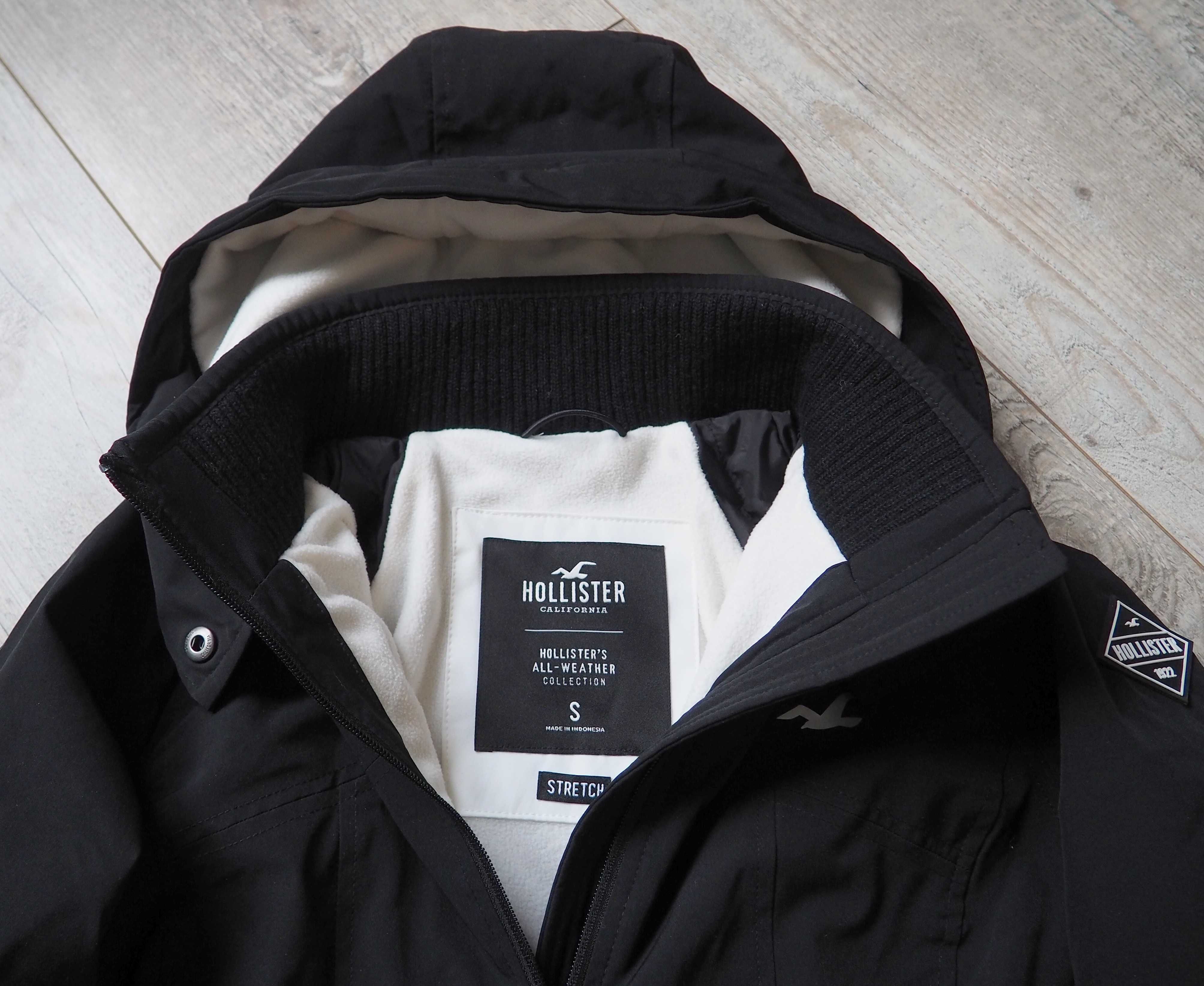 HOLLISTER's_All weather strech jacket_jak nowa_S