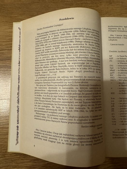 Ostatni naiwni. Leksykon Kabaretu Starszych Panów Roman Dziewoński