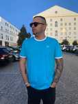 T-shirt usada Azul