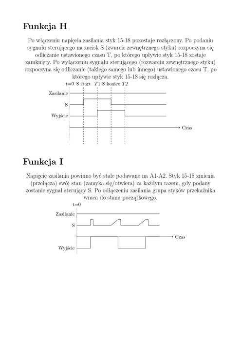 Wielofunkcyjny przekaźnik czasowy e.control.t06m