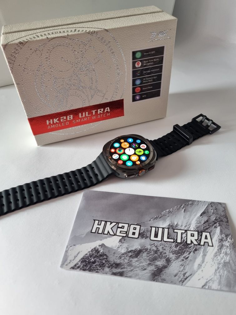 Smartwatch HK28 Ultra Black