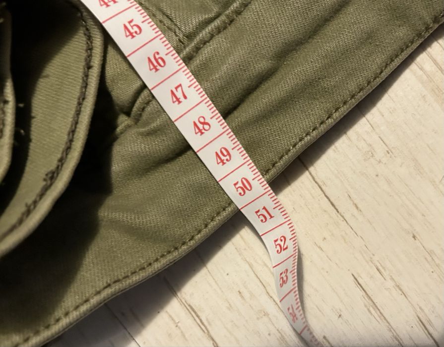 Kurtka dżinsowa ramoneska zielona L