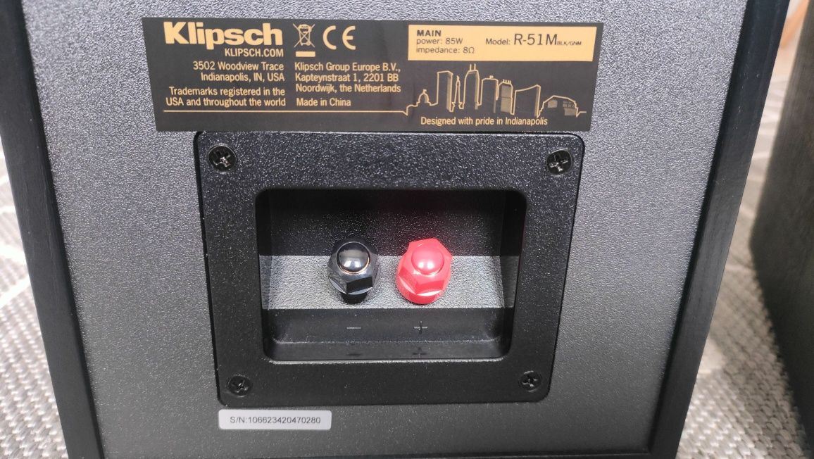 Пасивні колонки klipsch reference R-51M