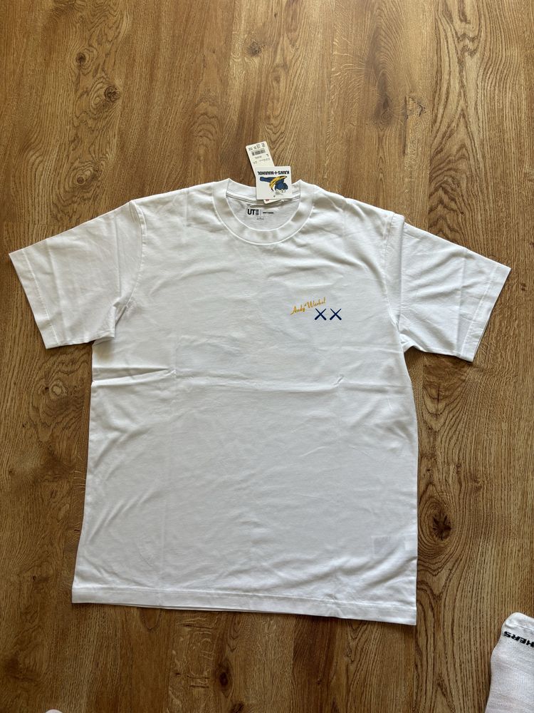 T-shirt Kaws uniqlo warhol L deadstock nowe