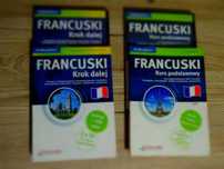 Kurs Języka Francuskiego Podstawowy oraz Rozszerzony, CD plus książki.