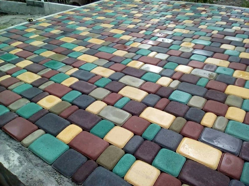 Укладка тротуарной плитки