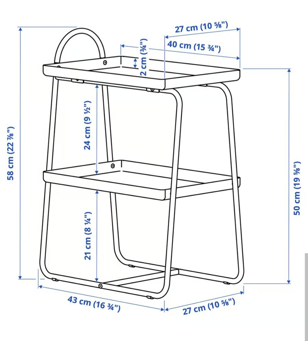 Mesa de Apoio Branca