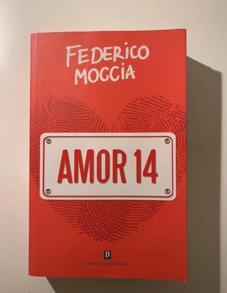 Livro: “Amor 14”, Frederico Moccia