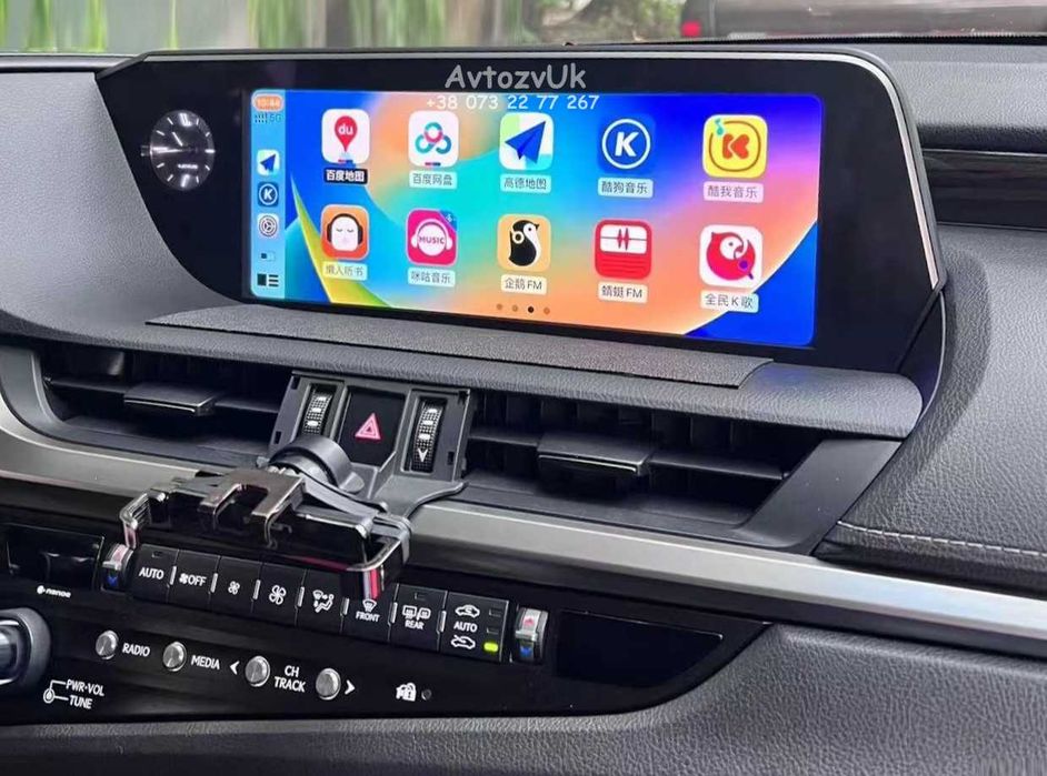 Android LEXUS ES Лексус ЕС ES350 Магнитола мультимедия CarPlay Монитор