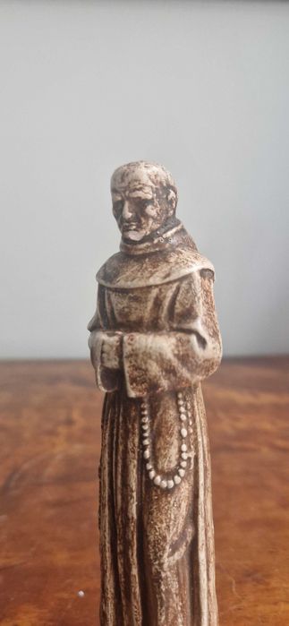 Rzeźba figura Św. Walenty dewocjonalia sztuka sakralna antyk