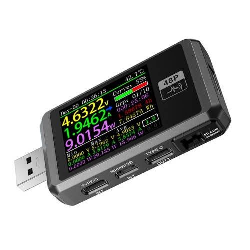 FNB48P USB тестер вольтметр-амперметр от FNIRSI