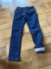 Spodnie jeans dla dziewczynki Palomino 128 ocieplane
