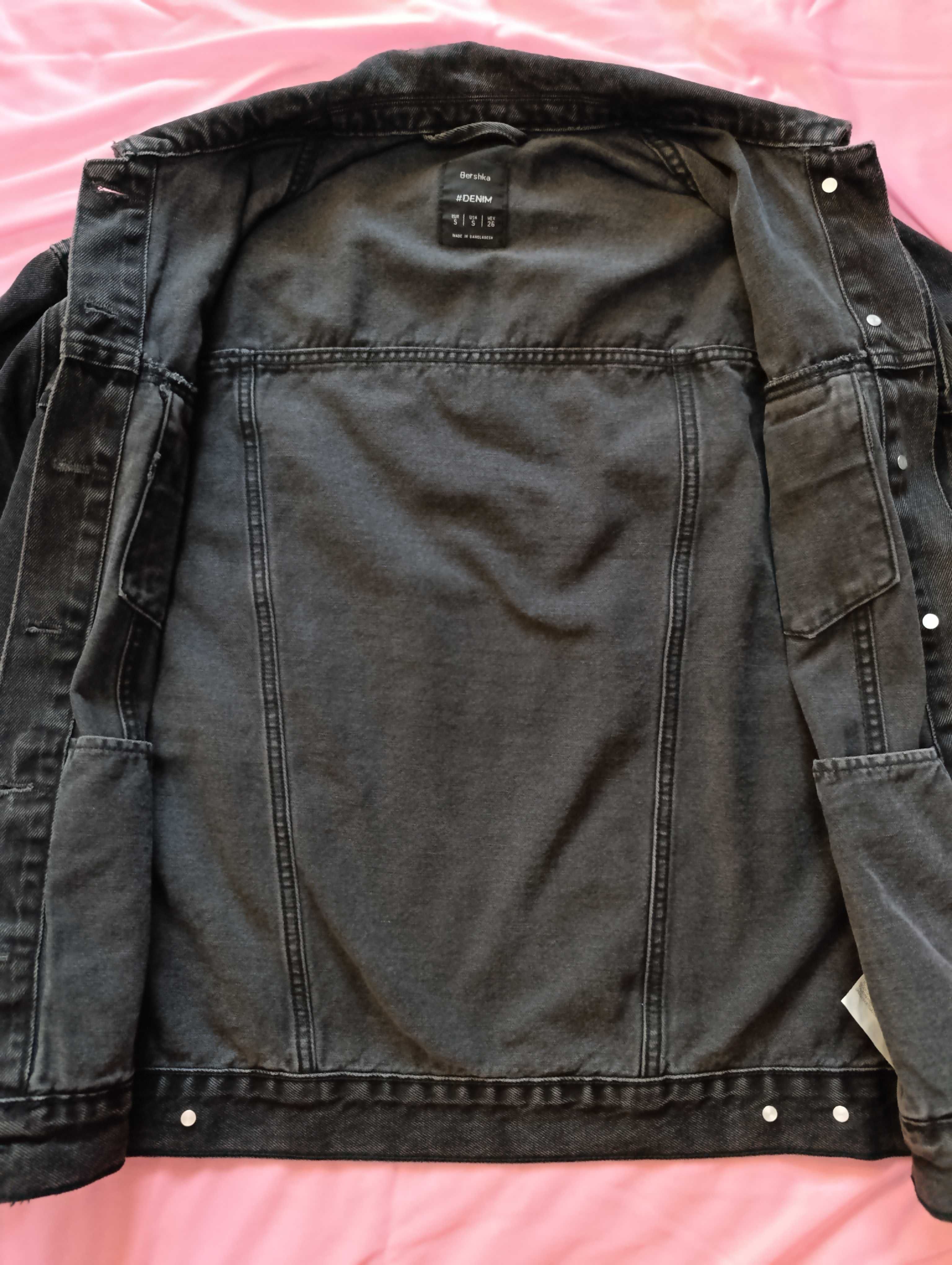 Куртка джинсова чоловіча Bershka