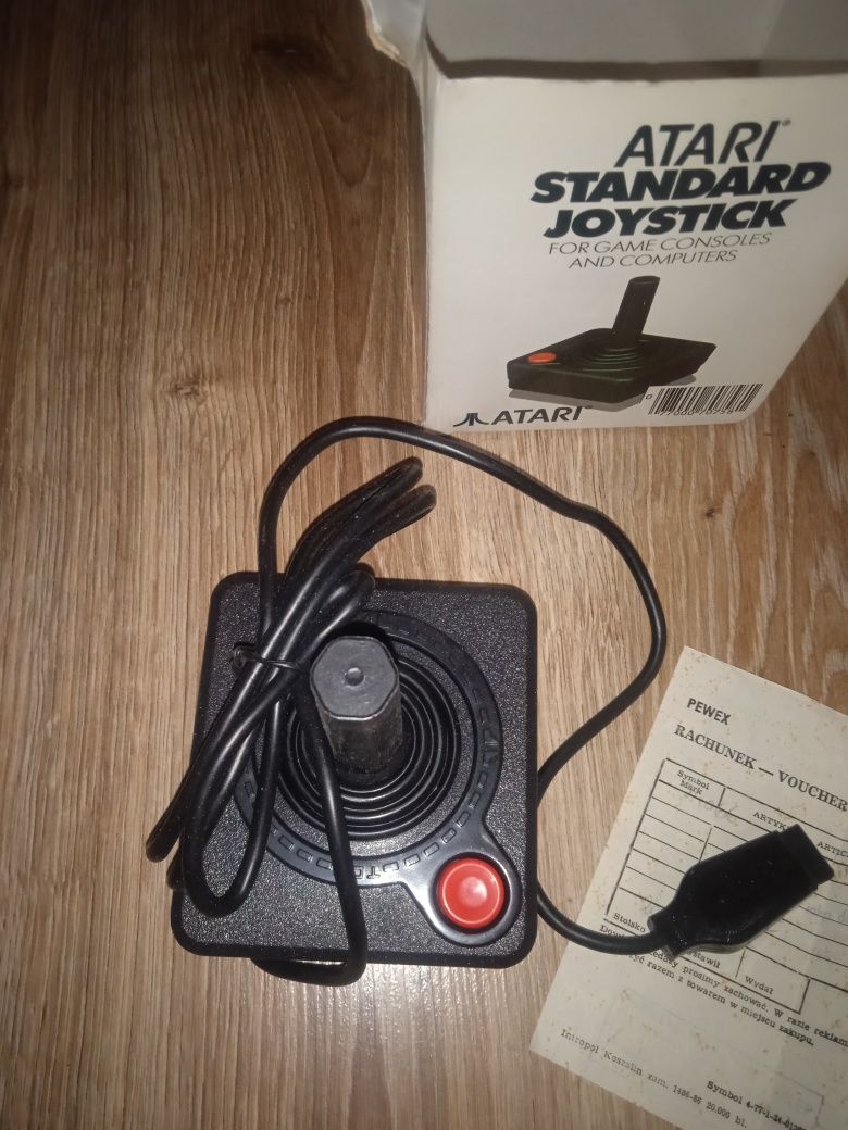 Atari joystick 2szt Pewex orginalny dowód zakupu