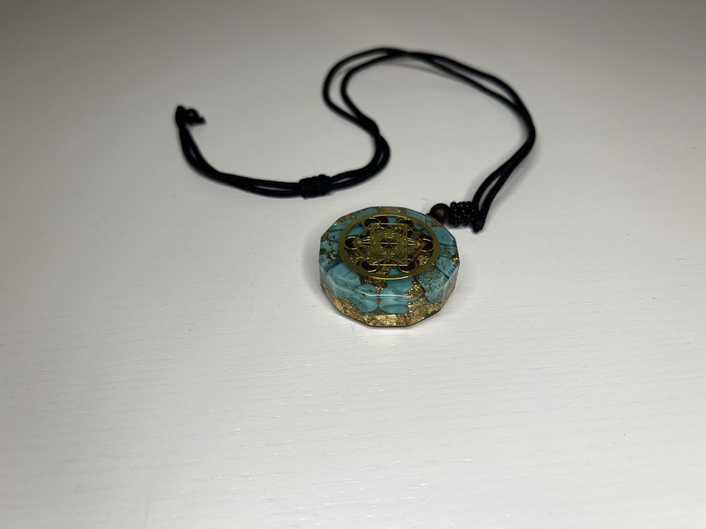 Naszyjnik Om Merkaba Merkaba Cube Merkaba, OM Crystals Stone